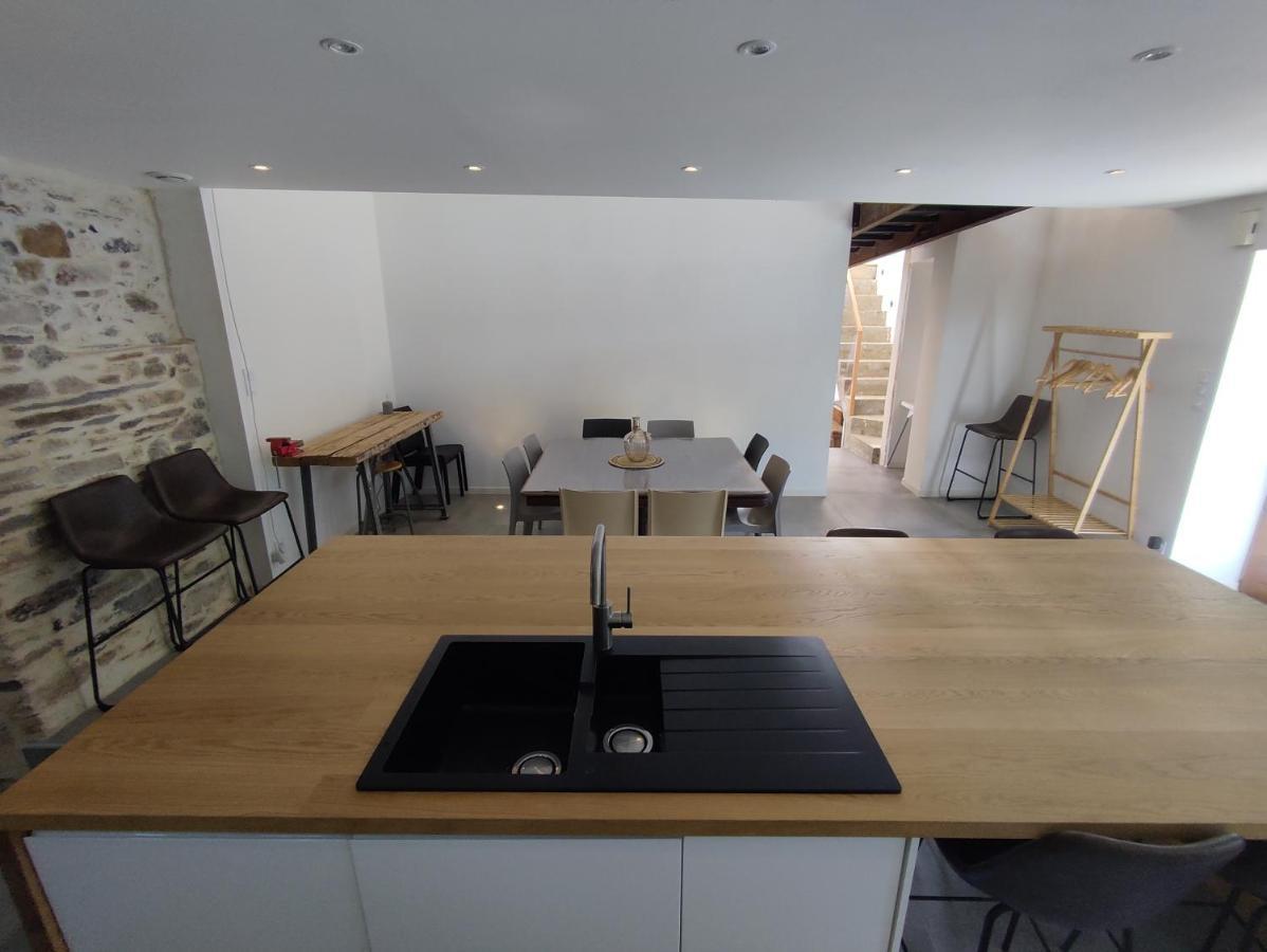 Conviviale - Longere Lumineuse - Charme & Nature Bains-sur-Oust Buitenkant foto